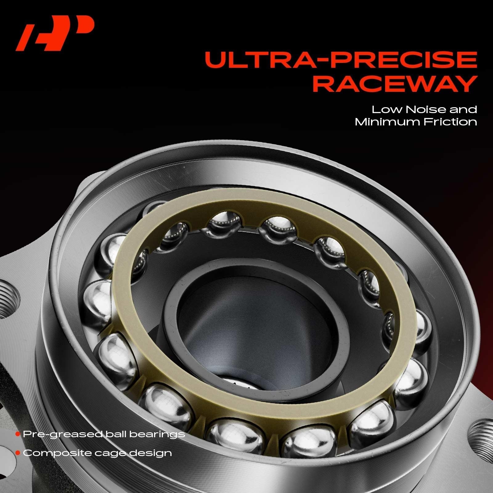 A-Premium Front Wheel Bearing Hub Assembly for Hyundai & Kia