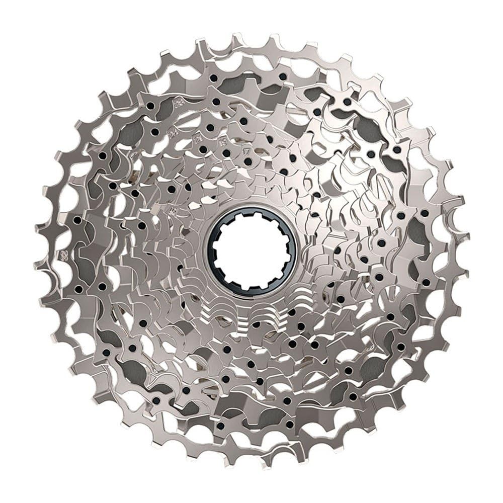 SRAM Rival XG 1250 Silver Cassette 12 Speed 10-36T for Road Gravel Cycling
