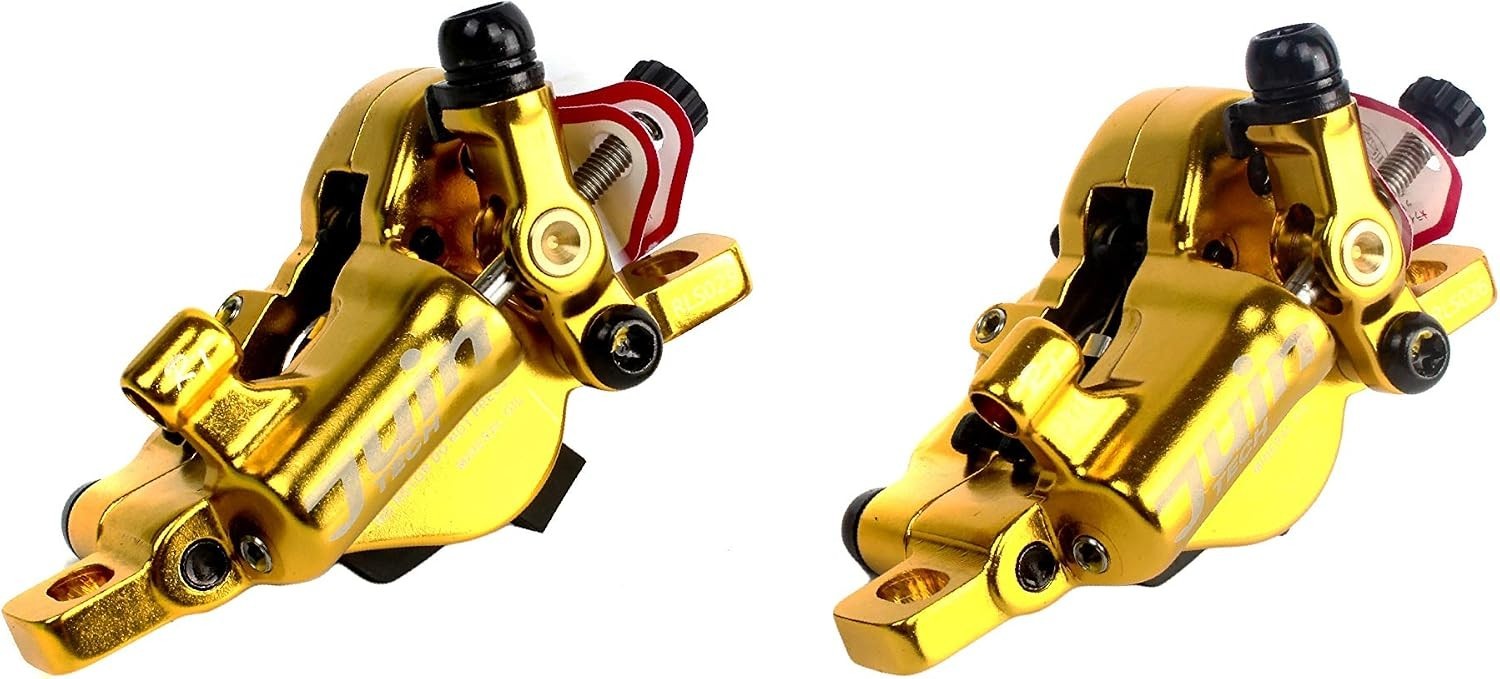Pre-Bled Lightweight Hydraulic Disc Brake Caliper Set – Perfect for Cyclocross