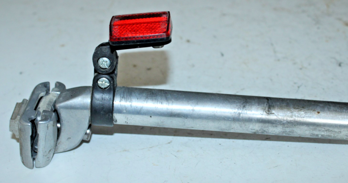 Kalloy Seat Post Tube 305/30.4mm 5mm Offset Silver MTB Gravel Hybrid Commuter :)