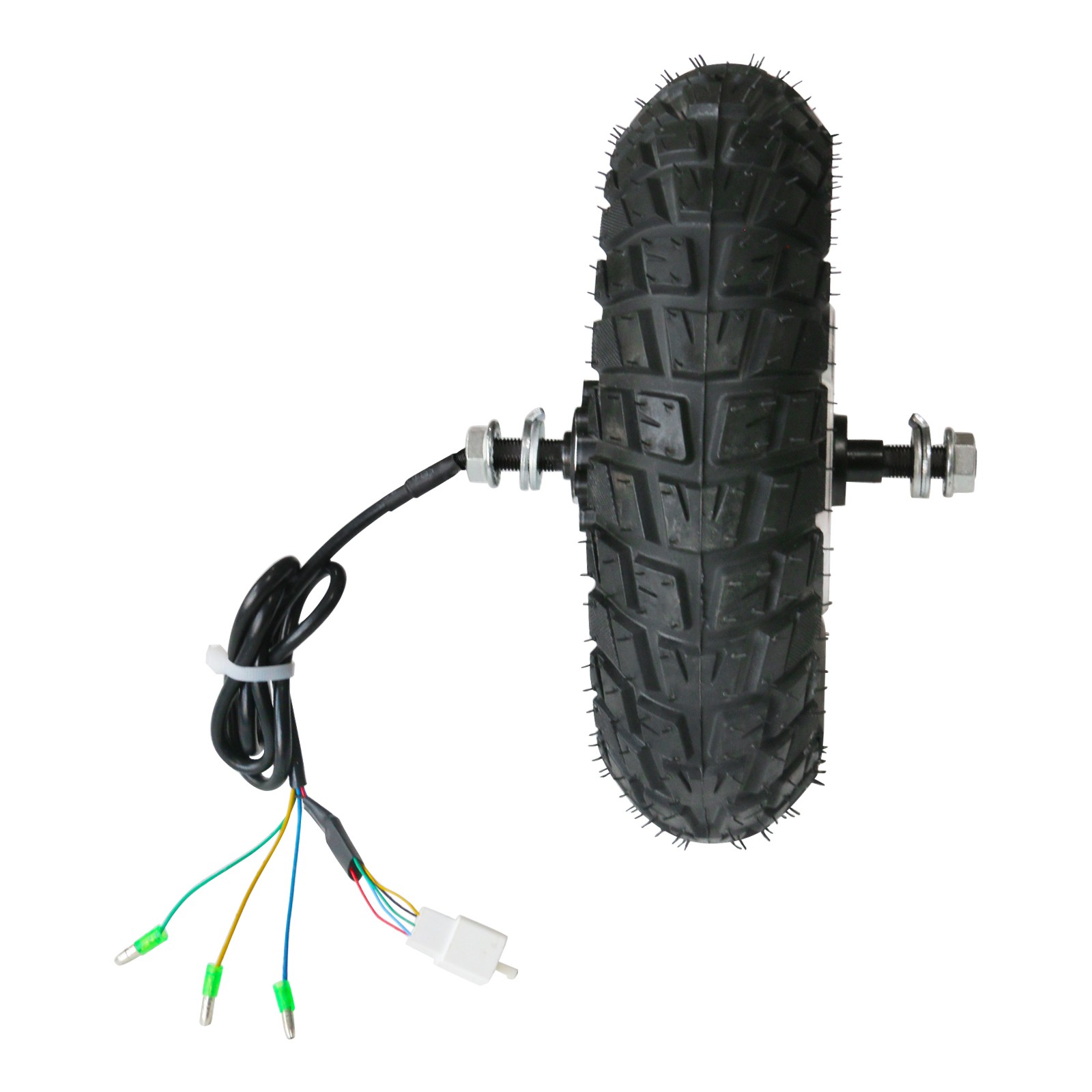 10 Inch 350W Brushless Hub Motor 48V Electric Bike Scooter Rear Wheel Disc Brake