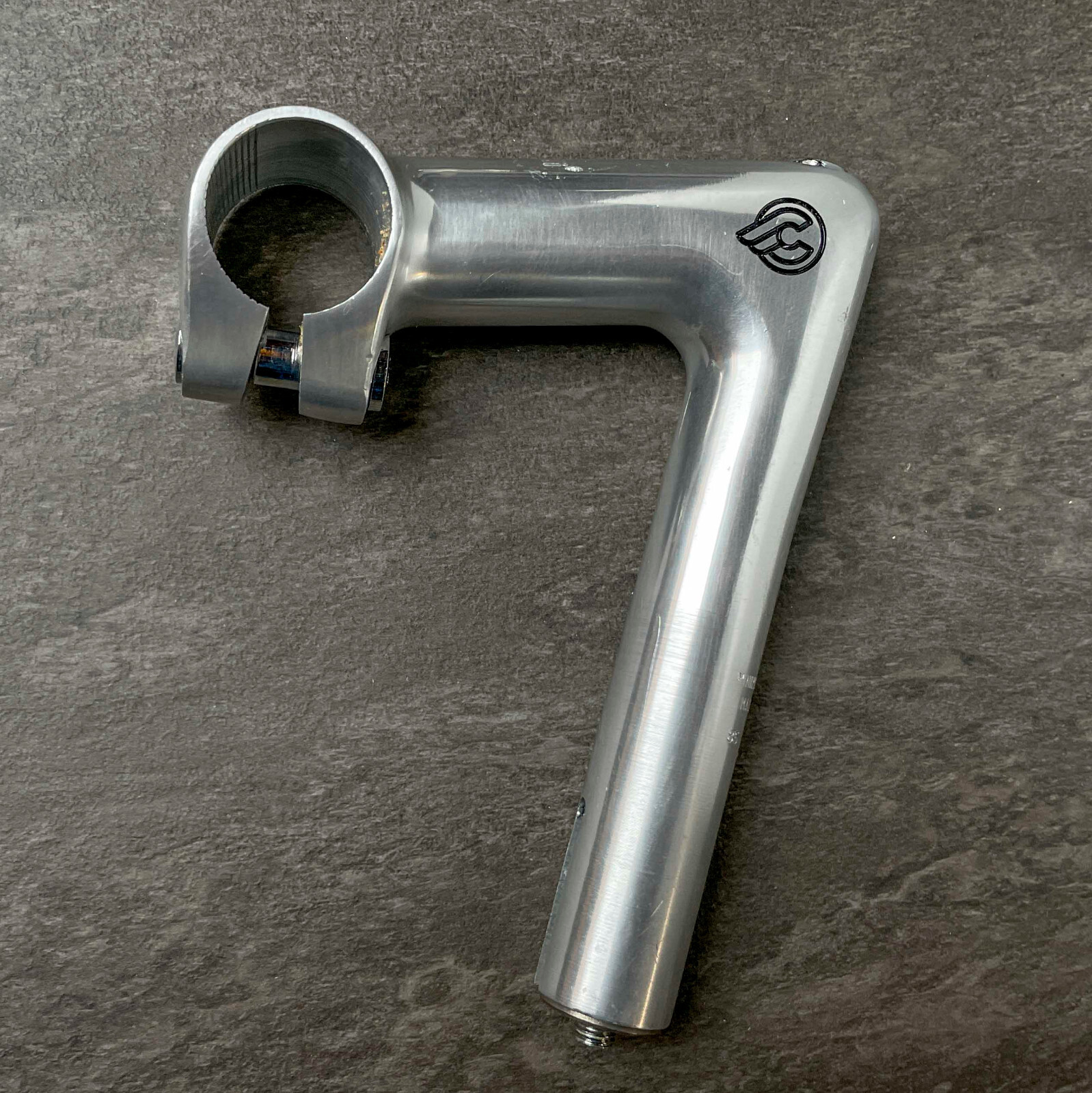 Cinelli 1A Stem Engraved 85Mm Handlebar Clamp Pantographed