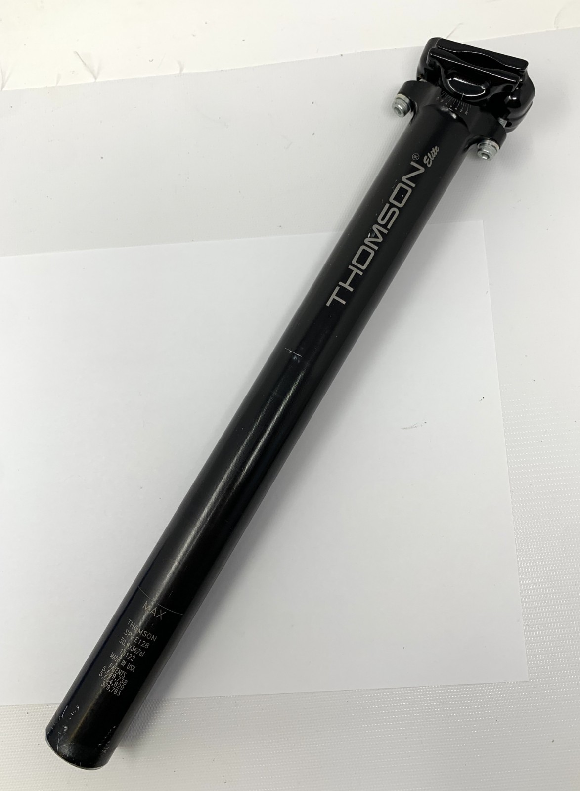 Thomson Elite 30.9 x 340mm Black Seat Post