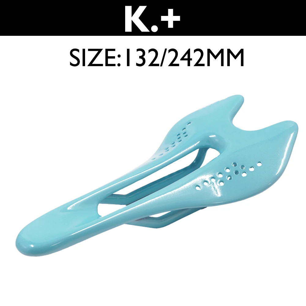 Carbon Fiber Saddle Ultralight Seat for Road/Mountain/City Bike 132/122x242mm