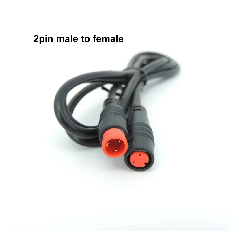 2/3/4/5/6 8 Pin male to female Connector Waterproof eclectic Ebike senser Cable