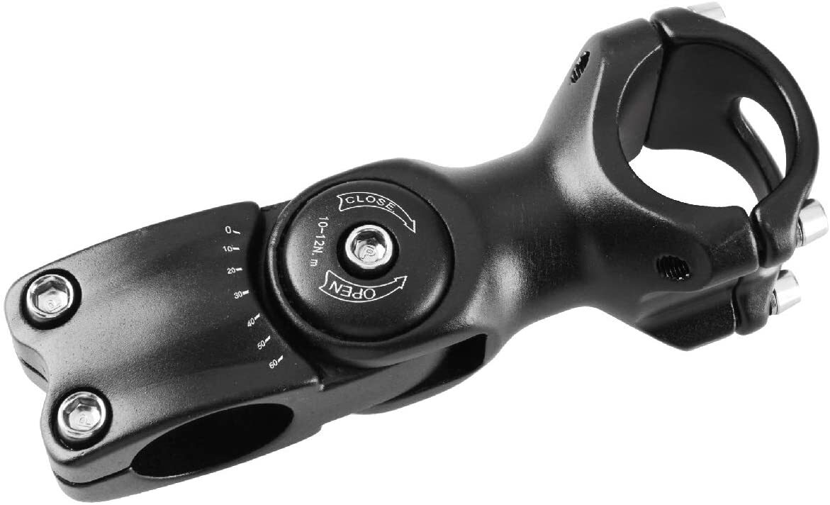 25.4/31.8mm MTB Bicycle Handlebar Mountain Road Bike Adjustable Stem Riser