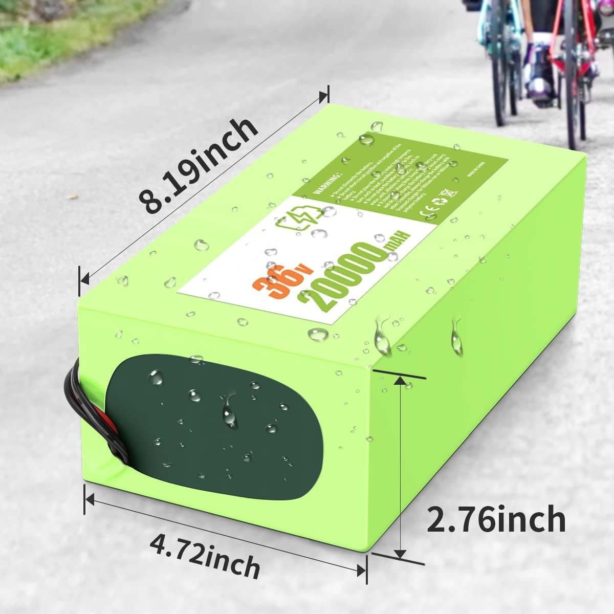 HAILONG 36V 20AH Electric Bicycles Li-ion Battery for 200W-800W EBike Scooter