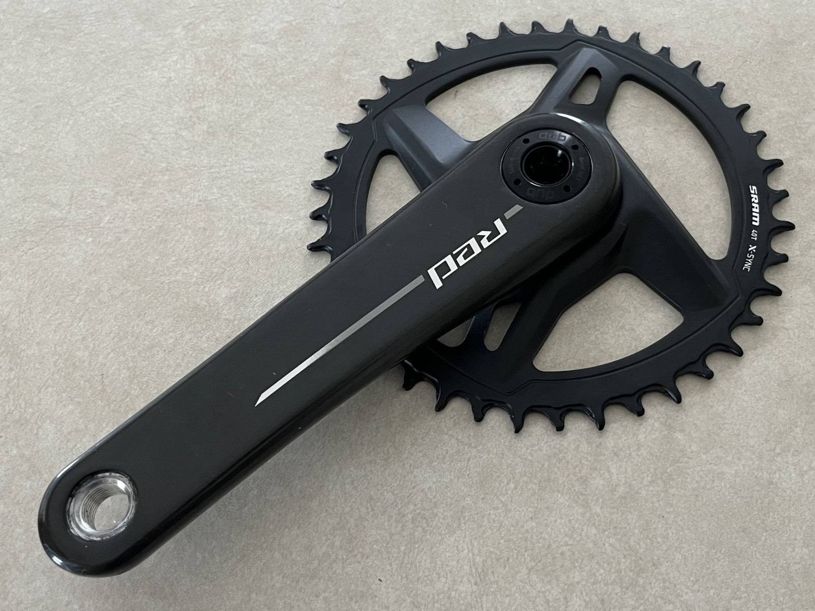 New SRAM Red XPLR Wide DUB Carbon Fiber 170mm 40t 1x 12 13 Direct Mount Crank