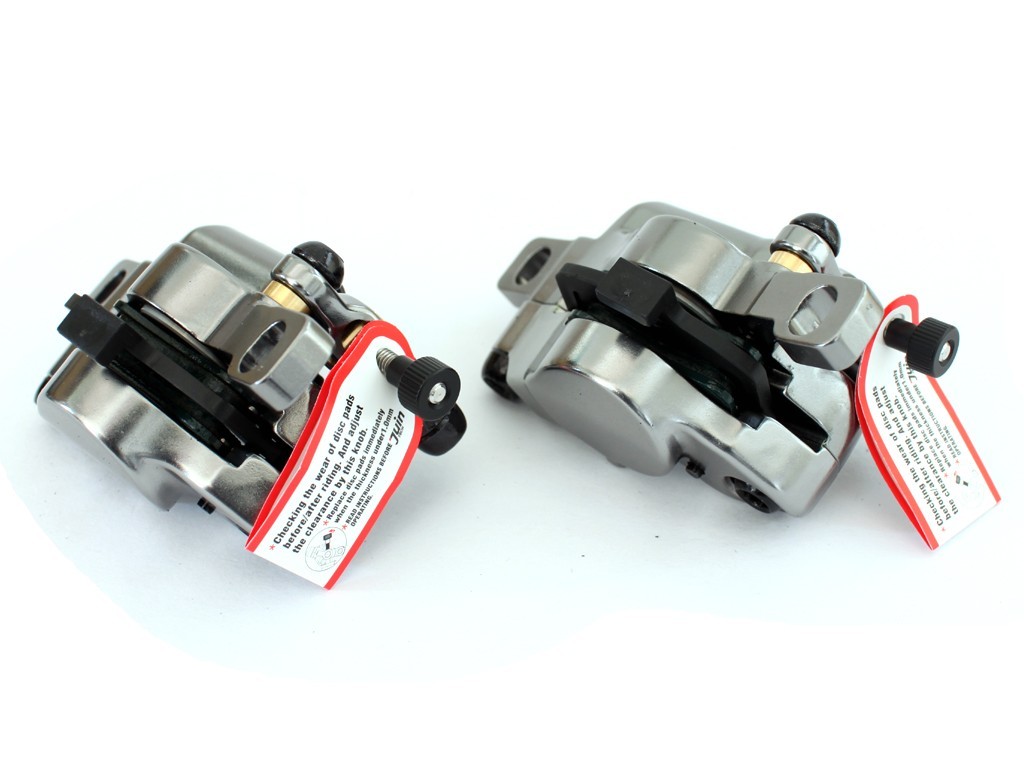 Juin Tech R1 Post Mount Hydraulic Disc Brake Caliper Front + Rear w/ 160mm rotor