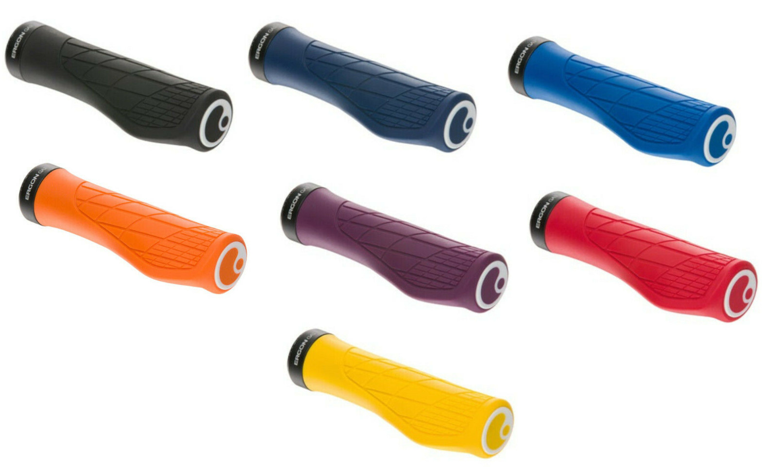 Ergon GA3 Gel Ergonomic Bike Lock-On MTB Grips Nerve Comfort Pick Size &Color