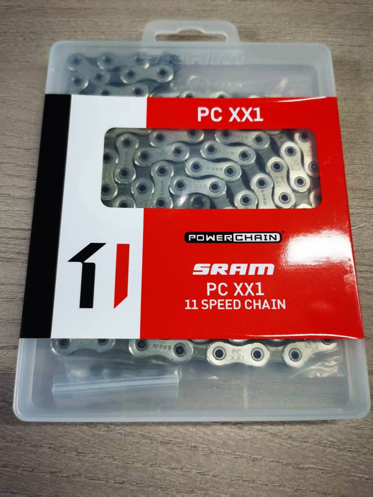 SRAM PC XX1 11-SPEED 118 LINKS HOLLOWPIN CHAIN SILVER