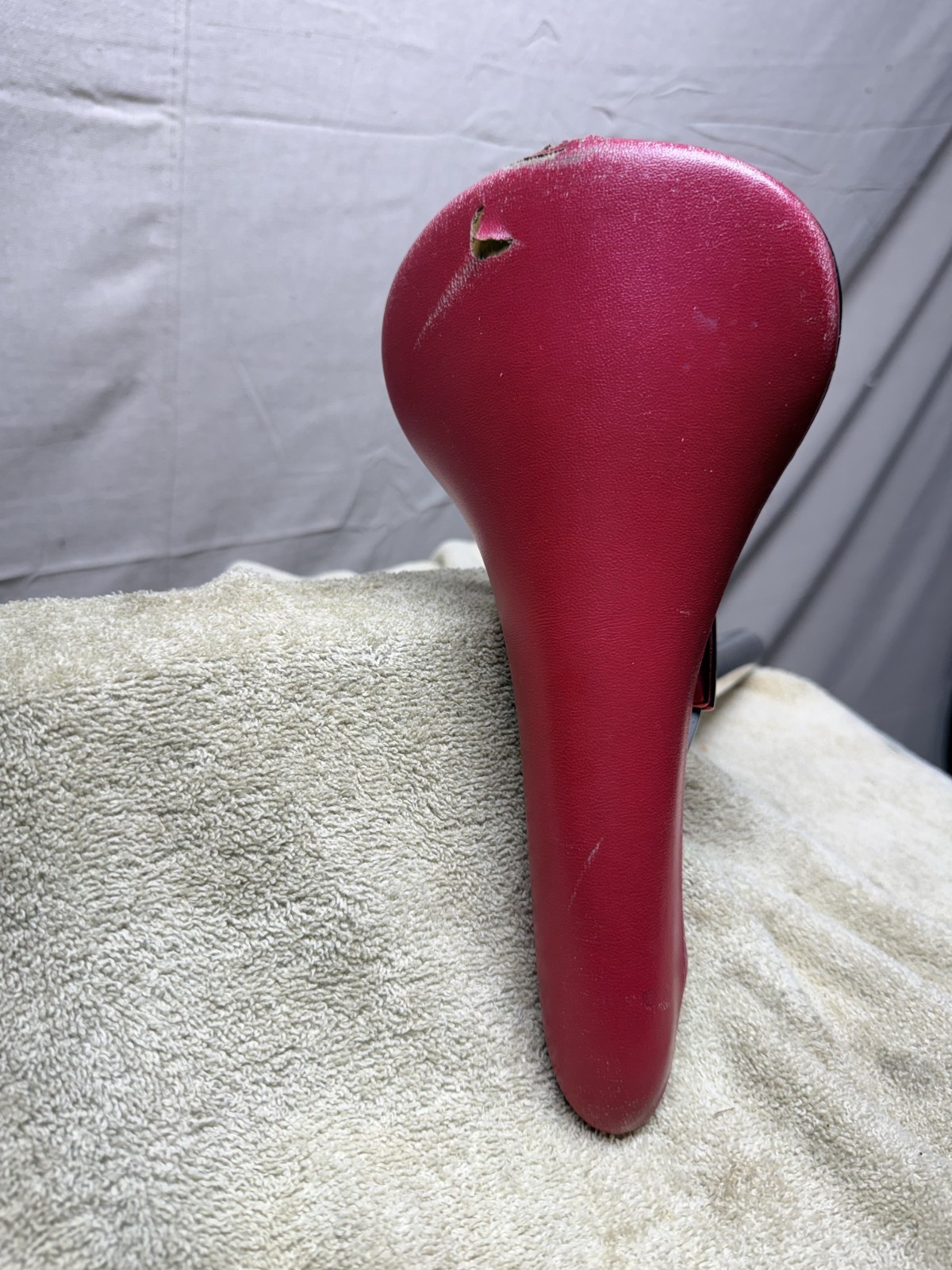 Vintage Mid-School BMX 96 Schwinn XS Seat & Post – Red – Clean 6/10