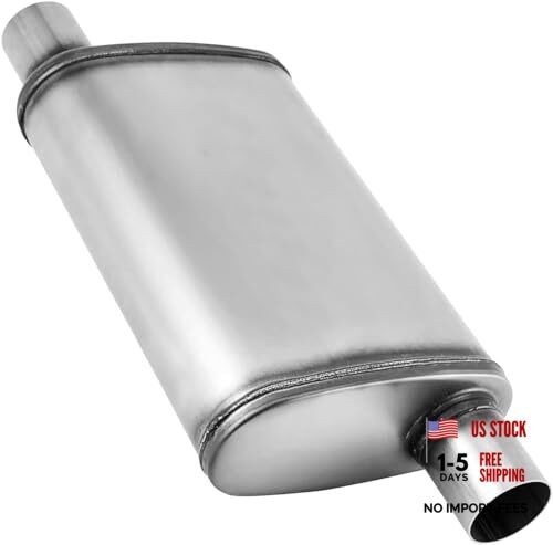 2.5 inch Universal Exhaust Mufflers,Muffler 2.5in OFF in | OFF out