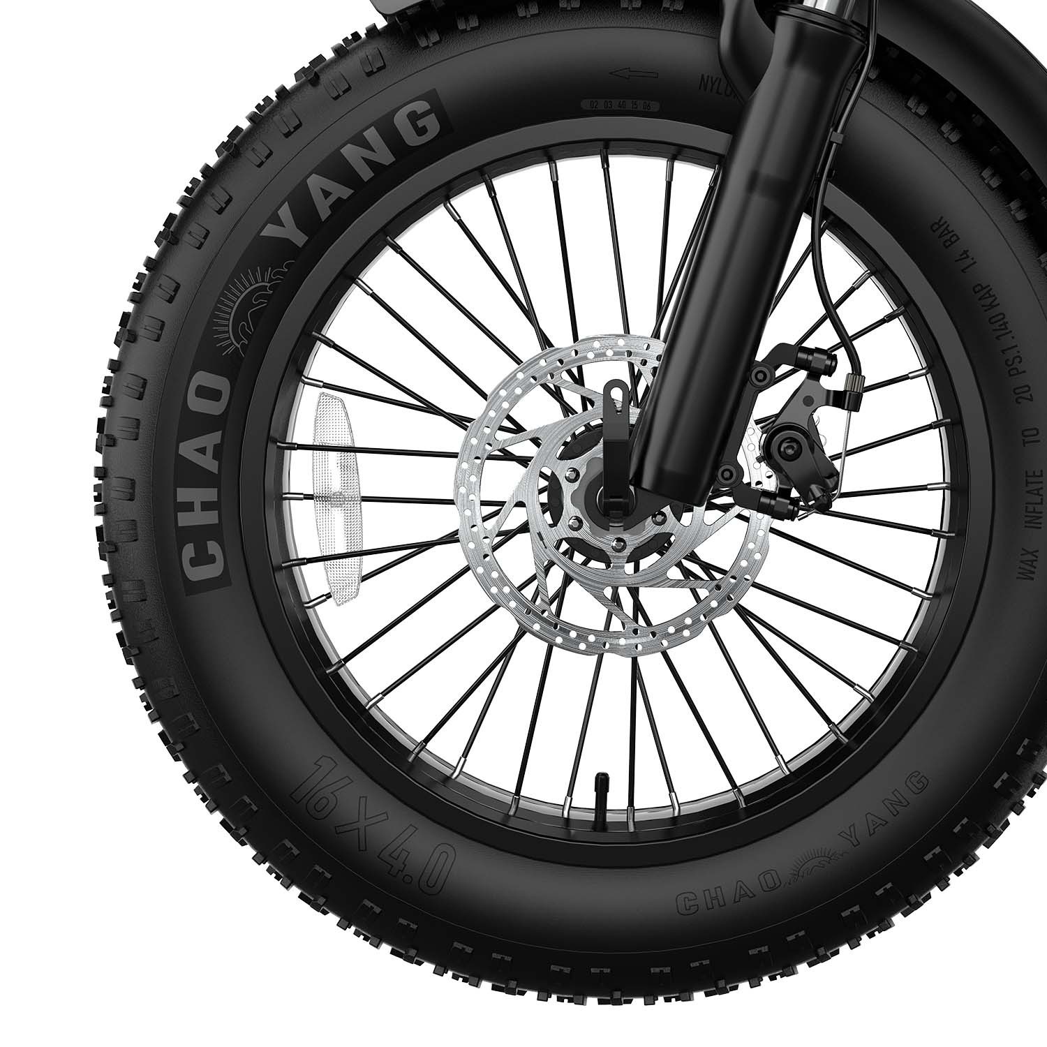 Hikeep Ebike Rear Brake Caliper Only for COCO Folding bike Brake Caliper Parts