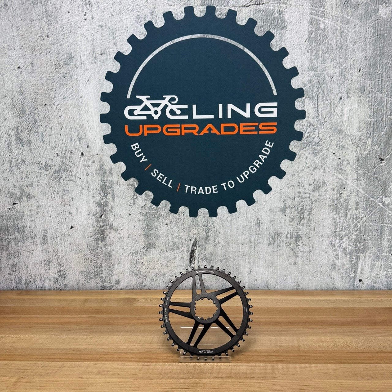 Wolf Tooth Direct Mount for Sram 3-Bolt Gravel/Road 42t Drop-Stop B 1x Chainring