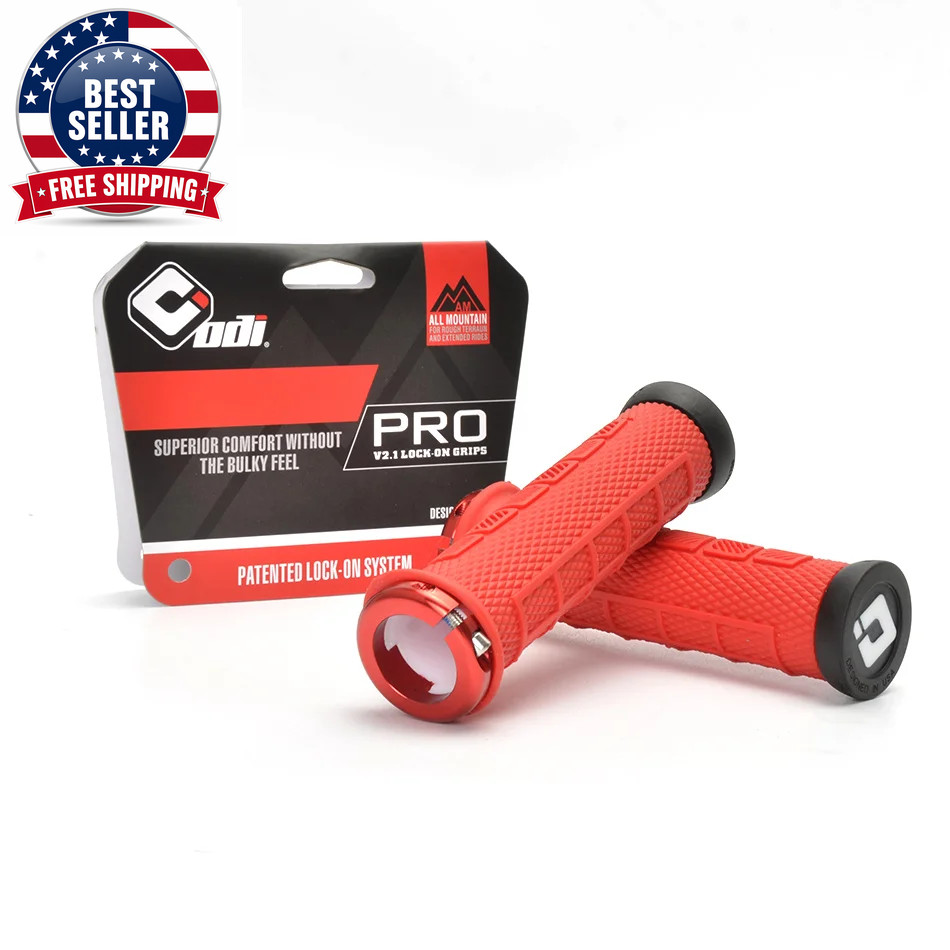 Bicycle Lock on Grips for MTB Mountain Bike Handlebar Cover Alluminium Alloy+Sil