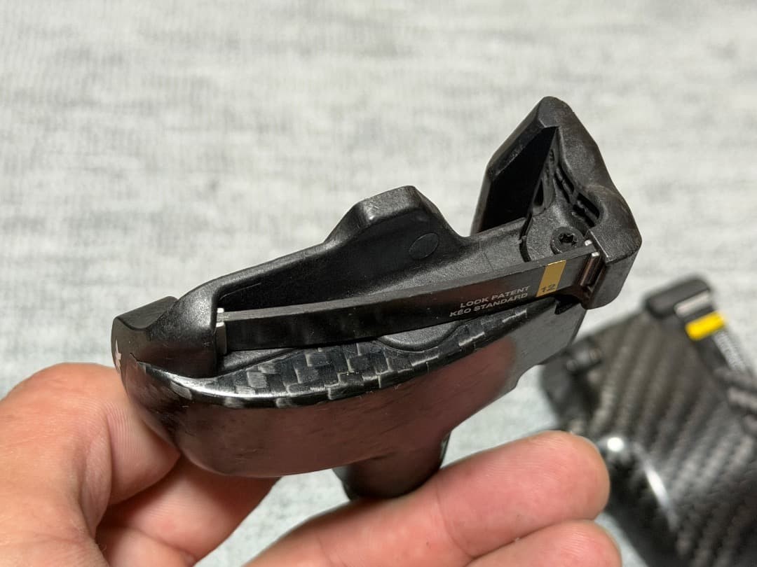Rare good condition look keo blade aero carbon binding pedal