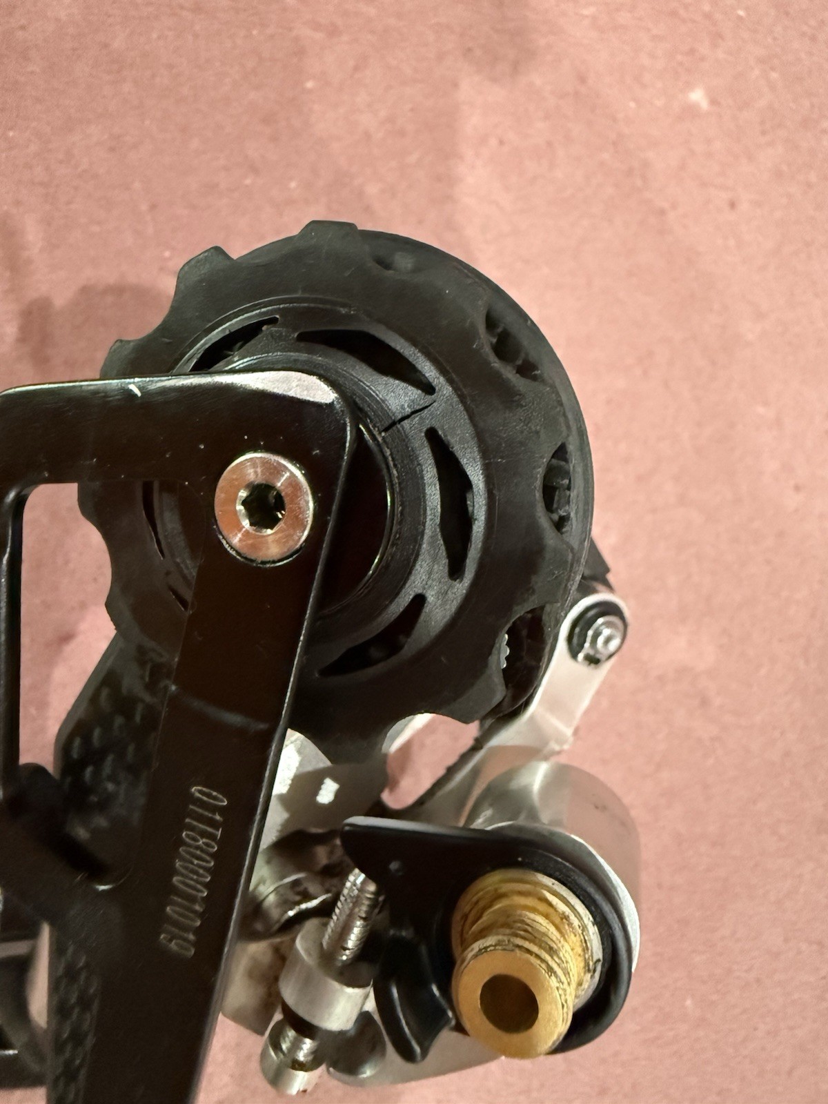 USED SRAM XO 20TH ANNIVERSARY GOLD EDITION VERY GOOD SHAPE REAR DERAILLEUR