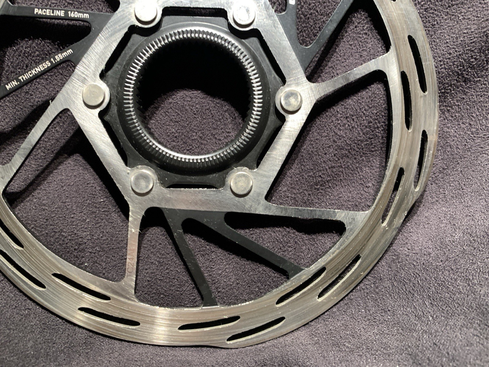 SRAM Paceline 160mm Centerlock Single Bike Disc Brake Rotors 159g