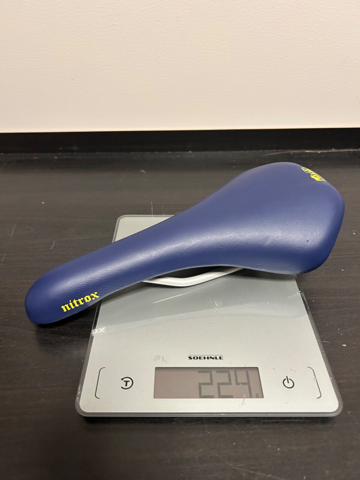 New Selle Italia Nitrox Manganese Rails Blue NEW