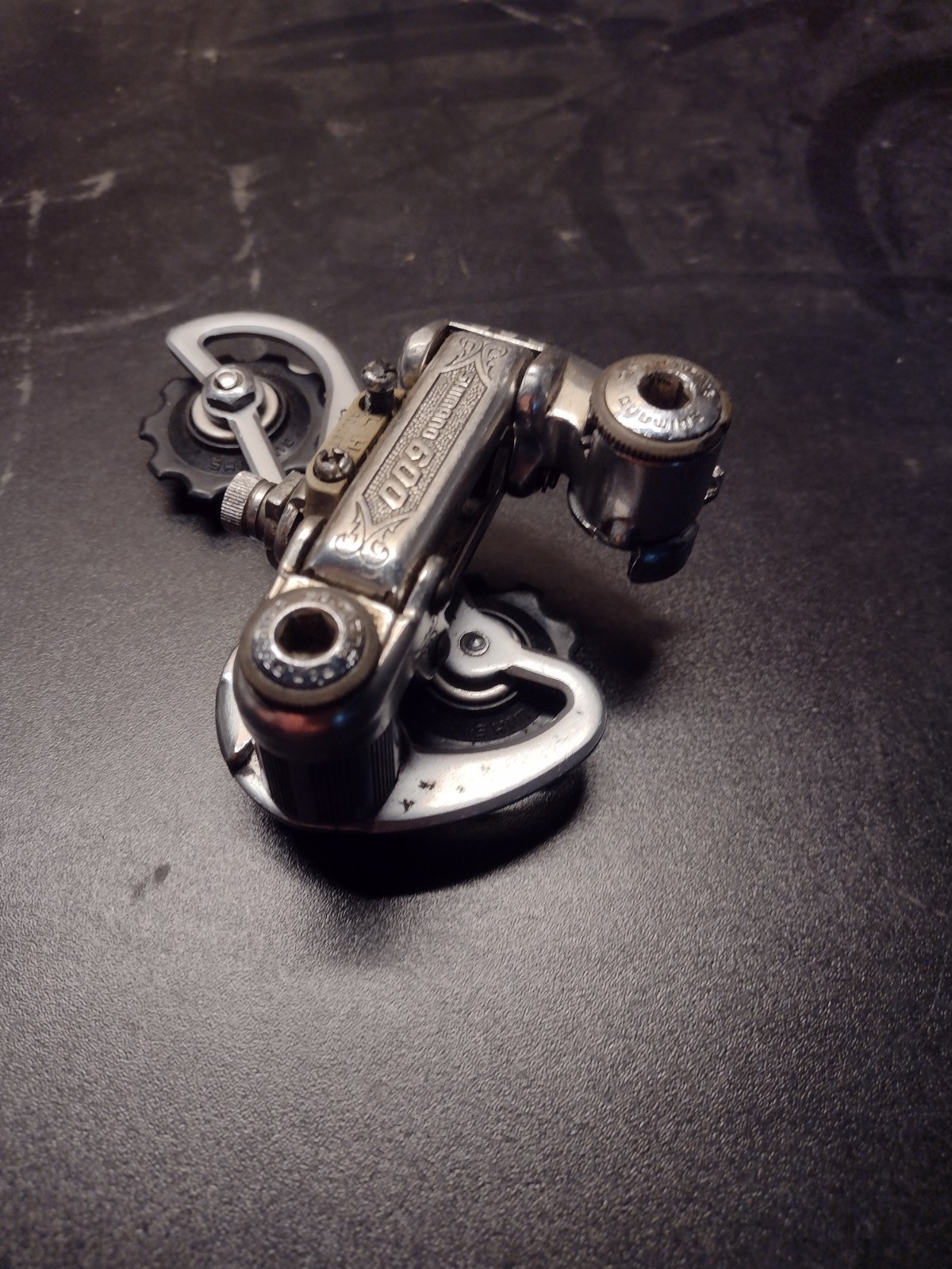 shimano 600 arabesque Long Cage Rear Derailleur