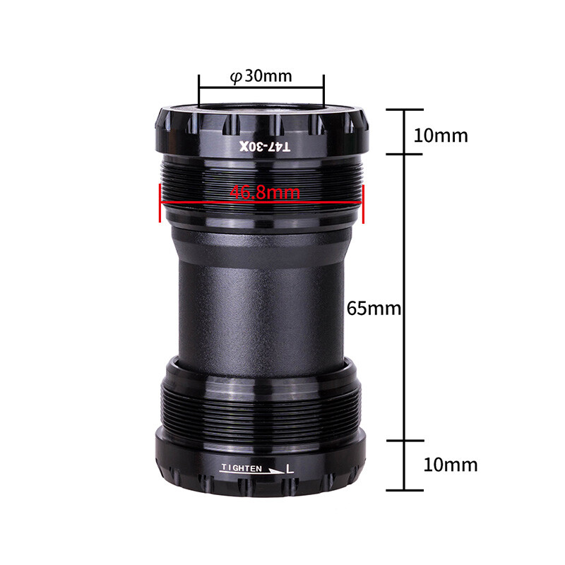 Bicycle Bottom Bracket T47 Thread 47 68 73mm 24 DUB 29 30mm Sealed Bearing
