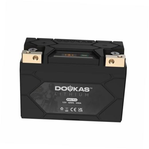 DKL14A YTX14AH-BS 450A LiFePO4 Motorcycle Lithium [+ -] YTX14AH-BS 4Ah 450A