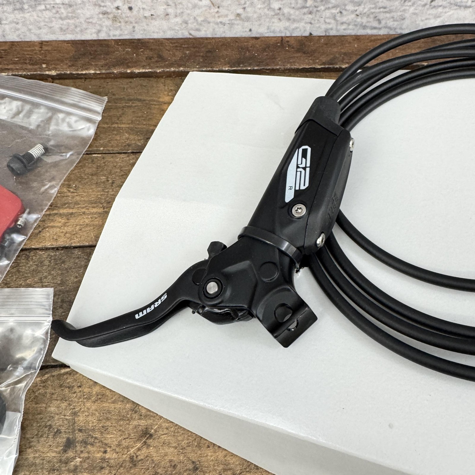 SRAM G2 R Hydraulic Disc Brake Rear Caliper Lever Black MTB 2000mm Hose Bike