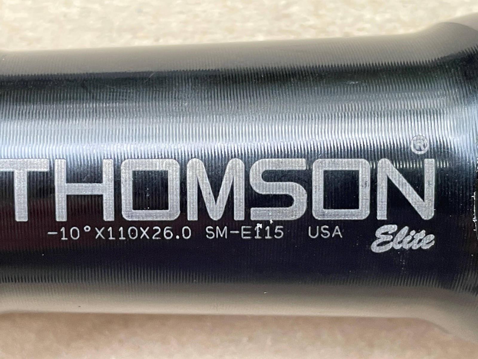Thomson Elite SM-E115 -10 deg stem 26.0 x 110mm