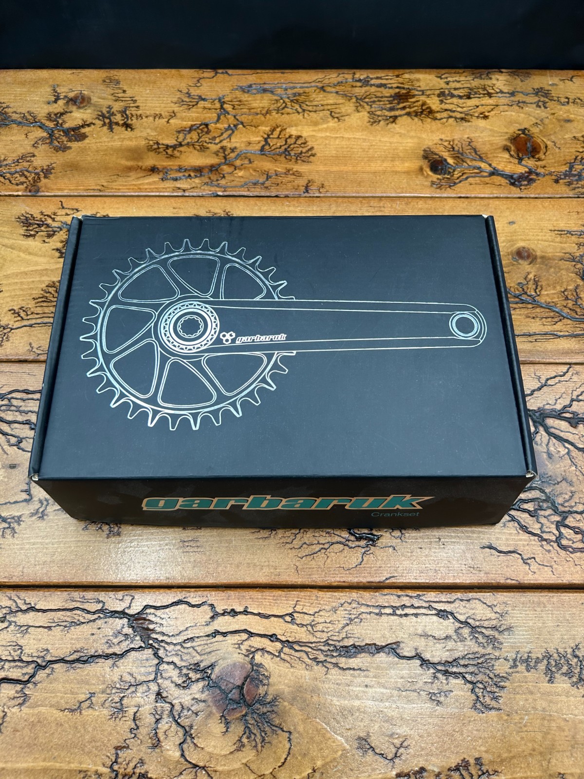 Garbaruk XC Violet / Blue 175mm 34 Tooth Crankset New