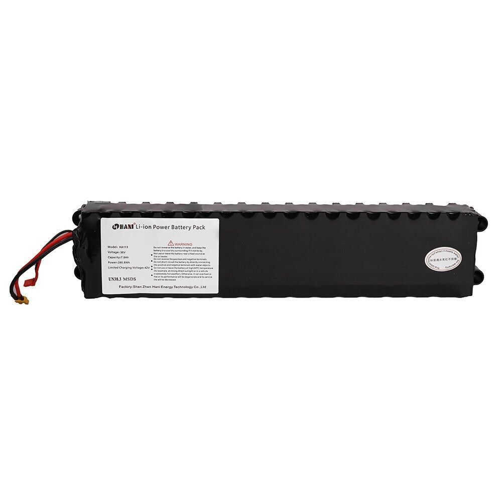 36V 7.8Ah Li-ion Battery Pack For Electric Scooter E-bike Electric Bicycle XT30