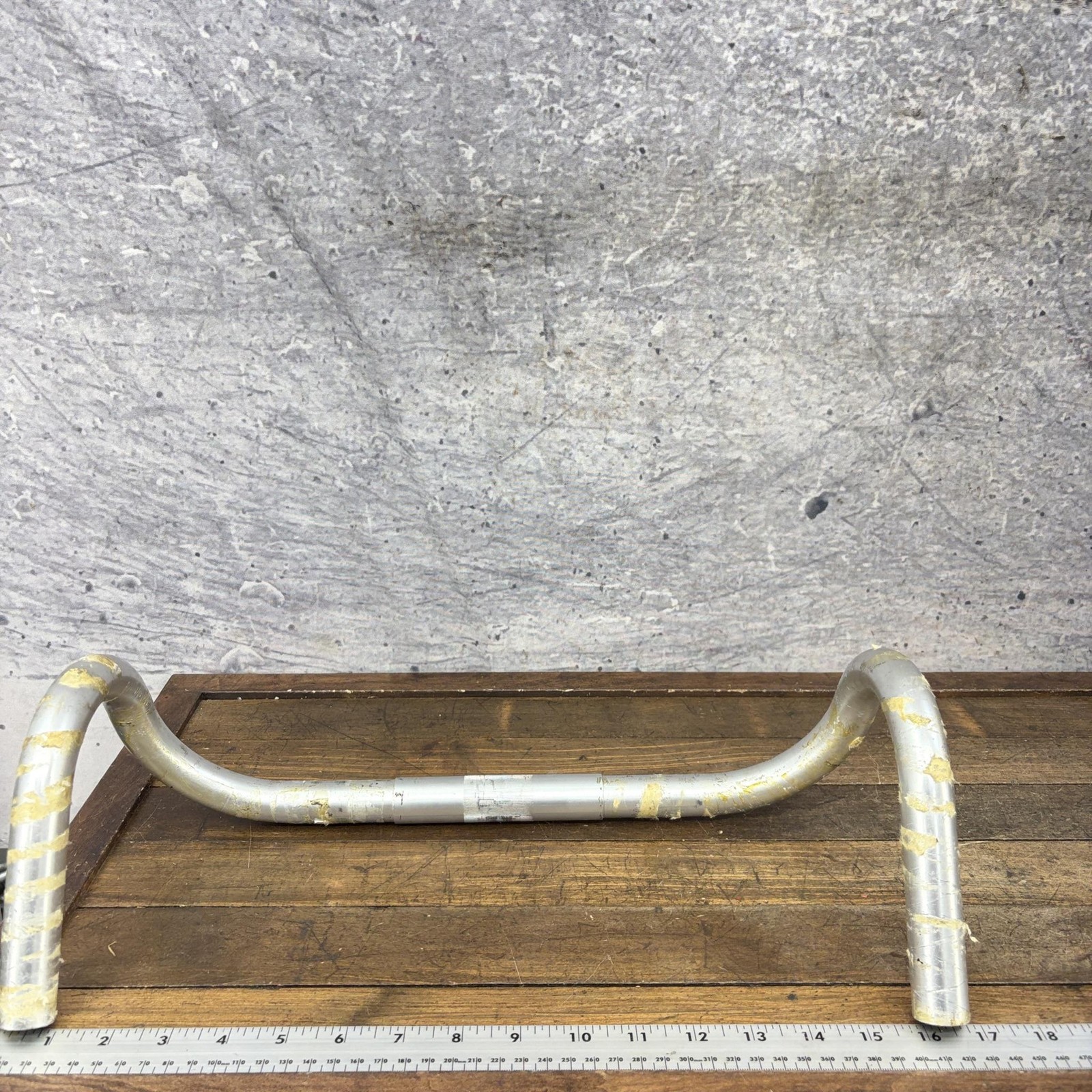 Vintage Cinelli 64-40 Drop Handlebar 26.4mm Clamp 40cm Silver Road Bike Bar