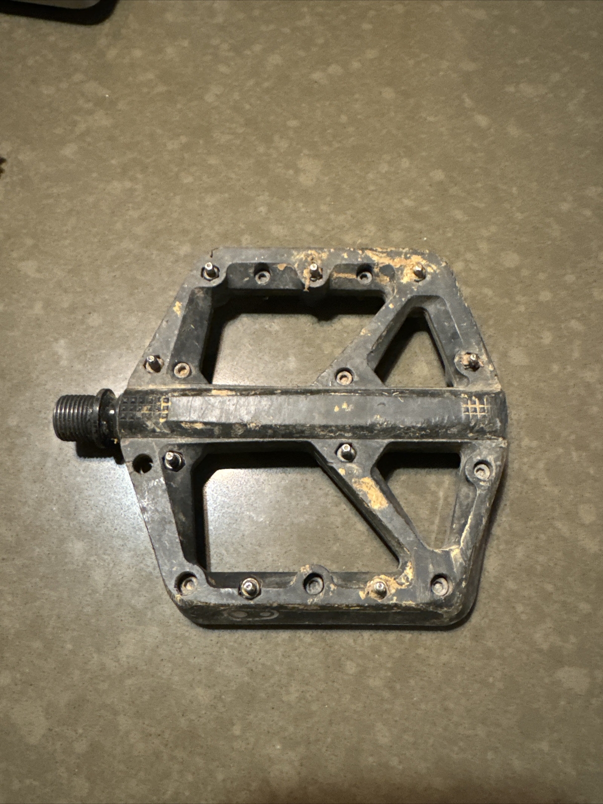 Crank Brothers Stamp 1 Mountain Bike Pedals – BLACK Large Right Only