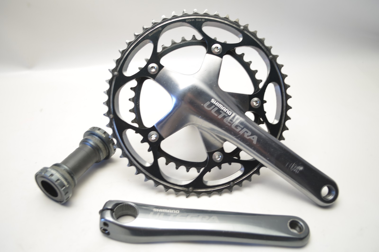 SHIMANO ULTEGRA BICYCLE 10 SPEED 172.5 MM 53/39 T HOLLOWTECH II CRANKSET FC-6601
