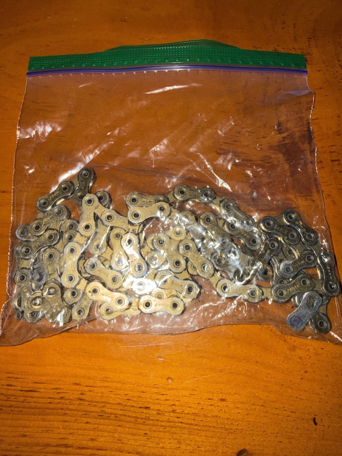 SRAM XX1 Eagle 12-Speed Solid Pin Chain – Gold 124 Links 0.7% wear