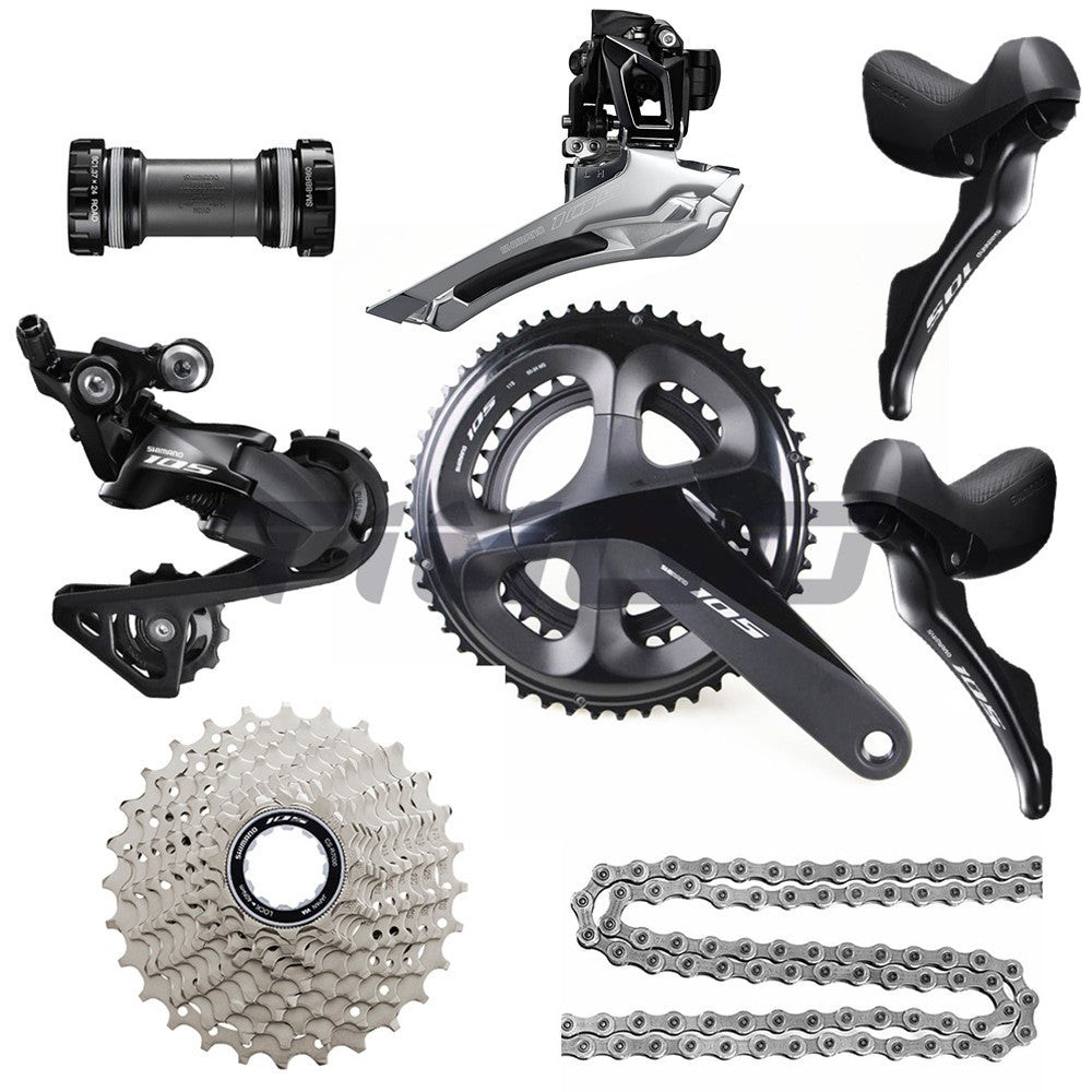 Shimano 105 R7000 2×11 Speed Complete Road Bike Groupset ST-R7000 STI Lever