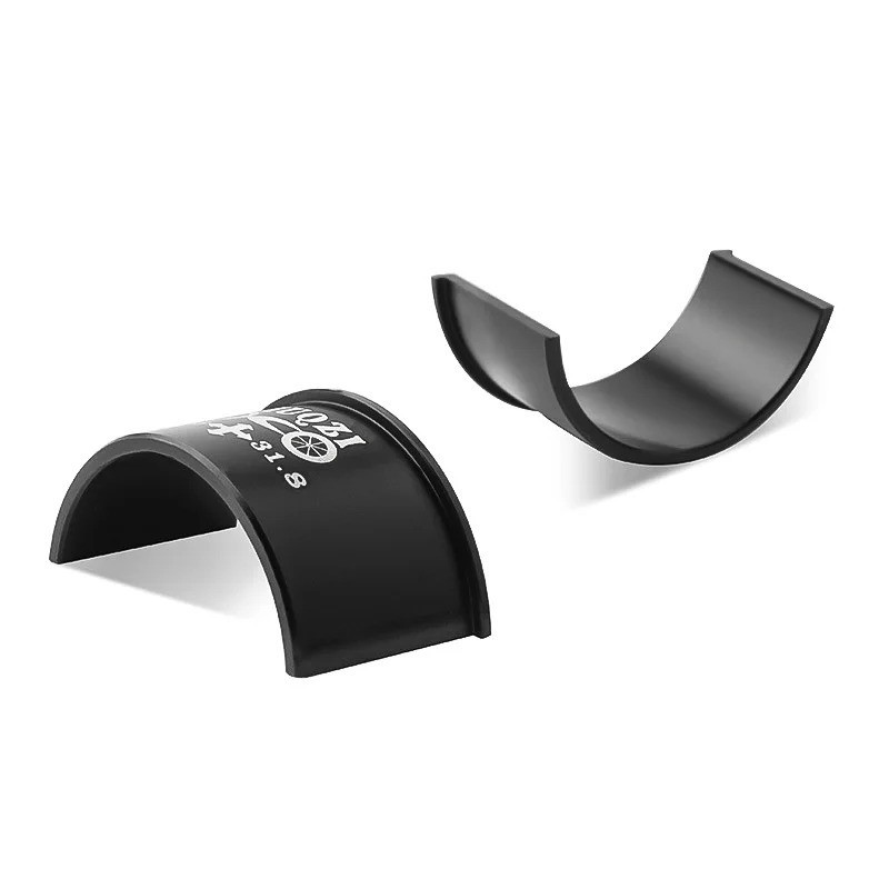2pc Bike Front Derailleur Shim 28.6 To 34.9mm Converter installation Adjust Clam