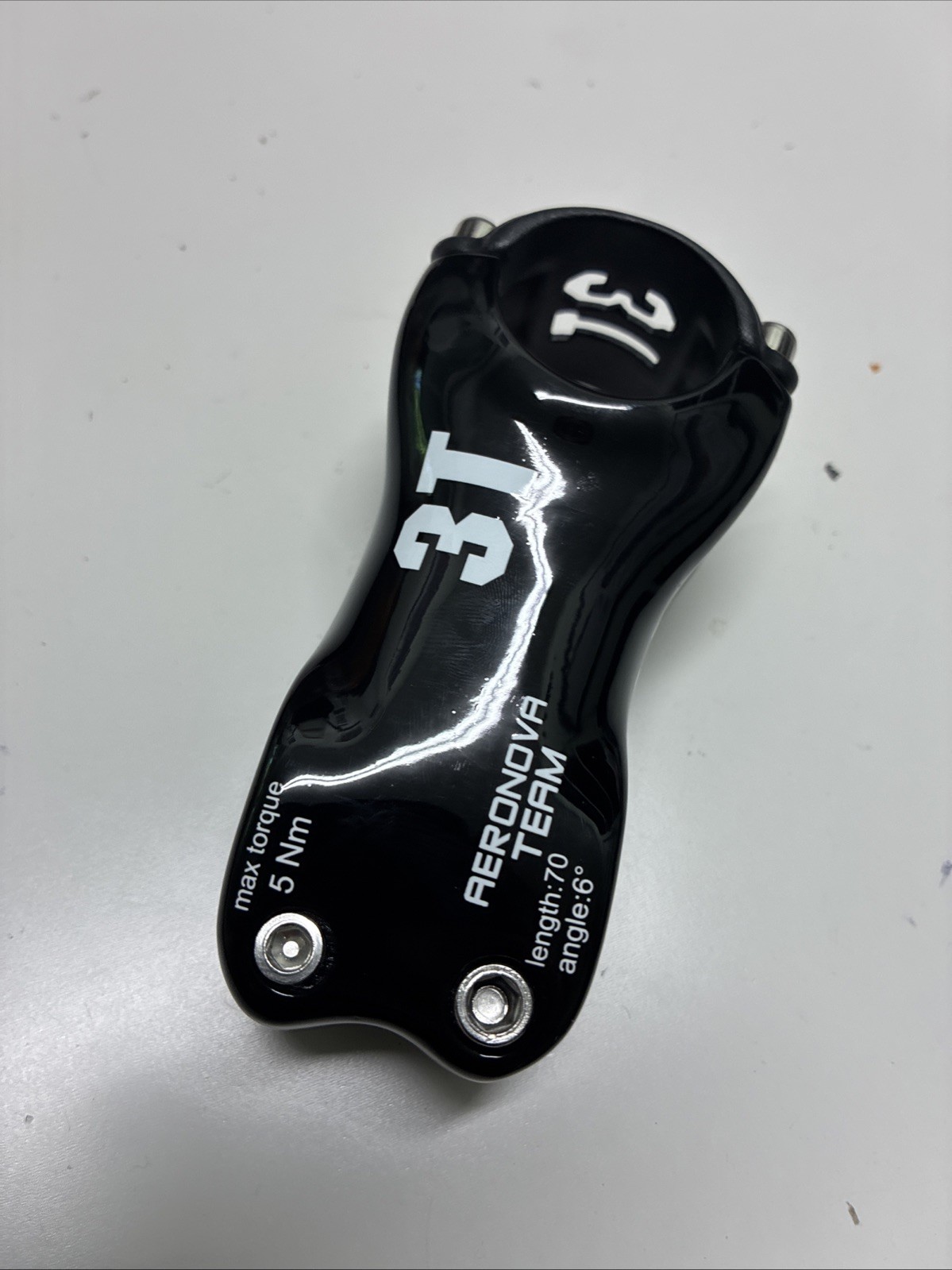 3T Aeronova Team 70mm ±6 Degree Carbon Stem 1 1/8 31.8 road gravel mountain bike