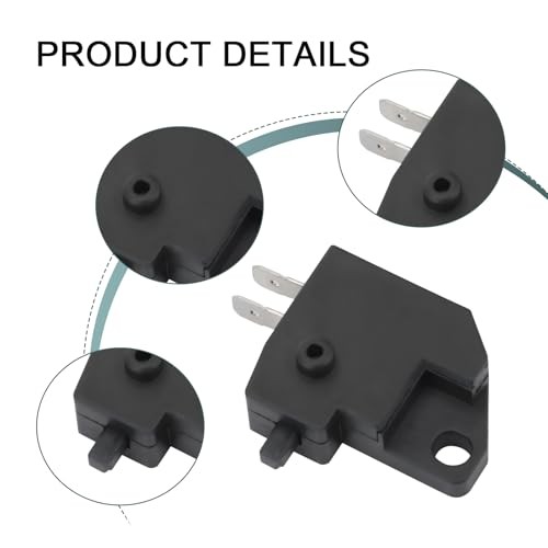 Motorcycle Front Brake Light Stop Switch, Square Type Pump Brake Right Disc