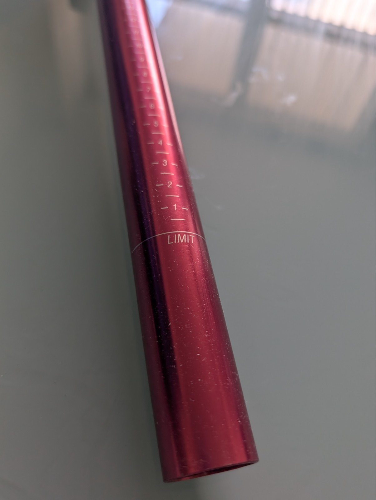 Ringle Moby Seatpost 27.2 Red/black EA70-T6 NOS