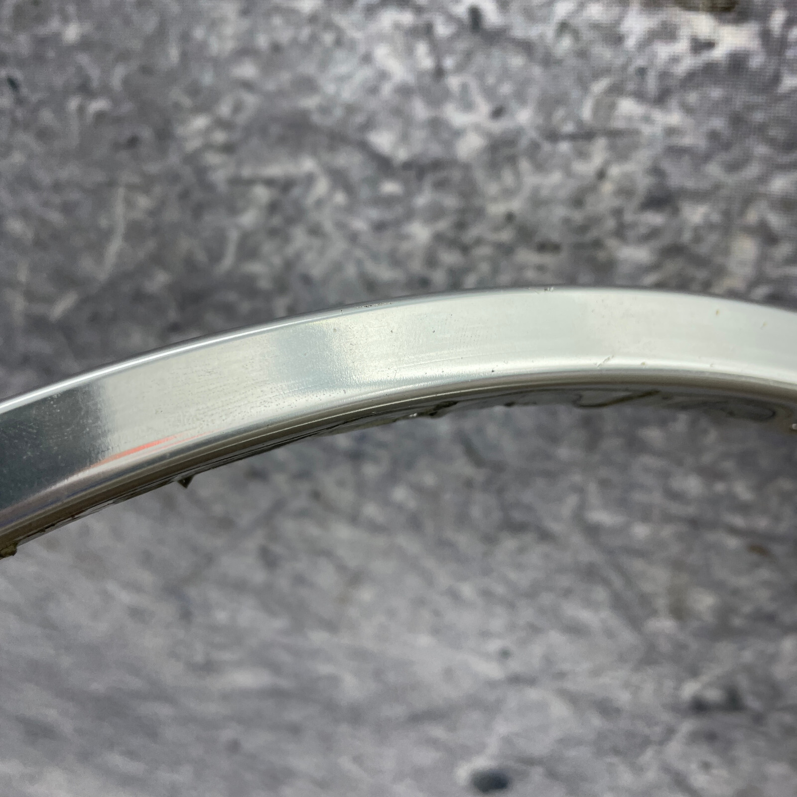 Stolen Brand Rampage BMX Rim 36h 20 in Silver Street Park Hoop 36 Hole Dents