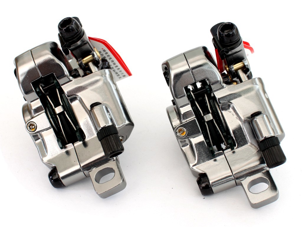 Juin Tech R1 Post Mount Hydraulic Disc Brake Caliper Front + Rear w/ 160mm rotor