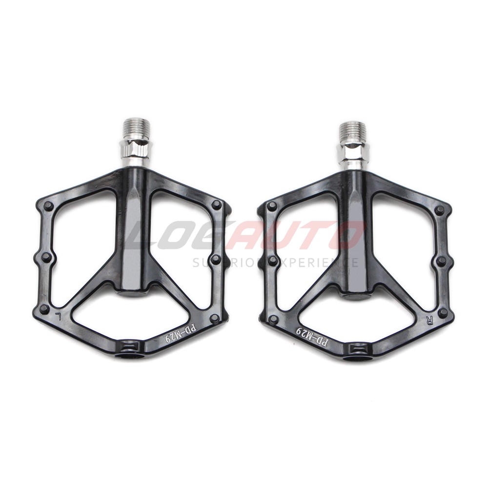 Anti-Slip MTB Bike Pedal DU Bearing 9/16″ Mountain Bicycle Sealed Flat Platform