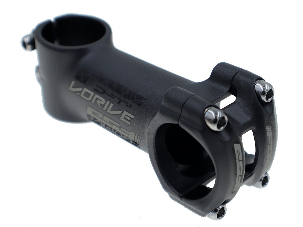 FSA V-DRIVE Road Mountain Bike Stem 1 1/8in x 31.8mm x 90mm x +/-6 Deg