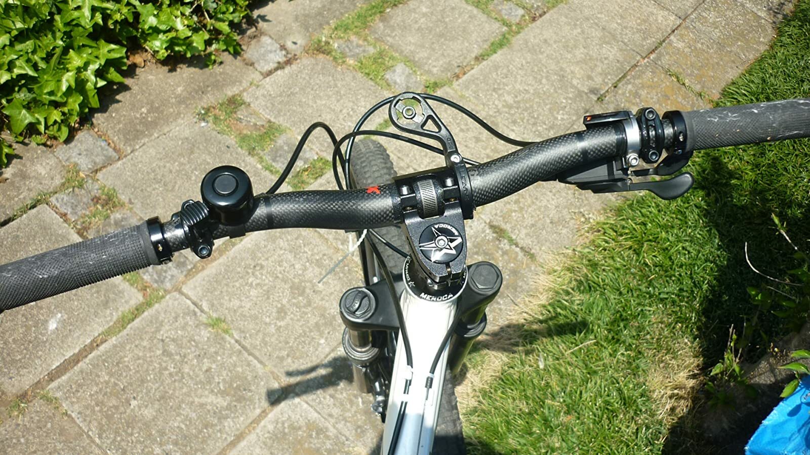 Mountain Bike MTB Handlebar 31.8 Flat Riser Bars for MTB Bicycles Carbon Fiber