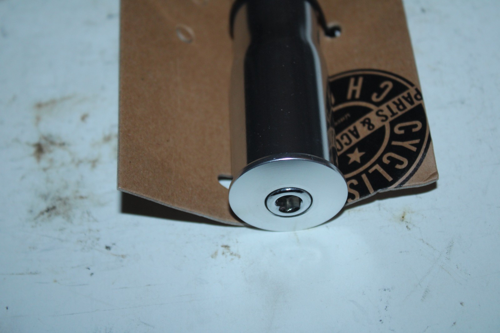 Extender Quill Stem Adaptor 25.4 to 28.6 Threadless Silver 145m For Vintage Trek