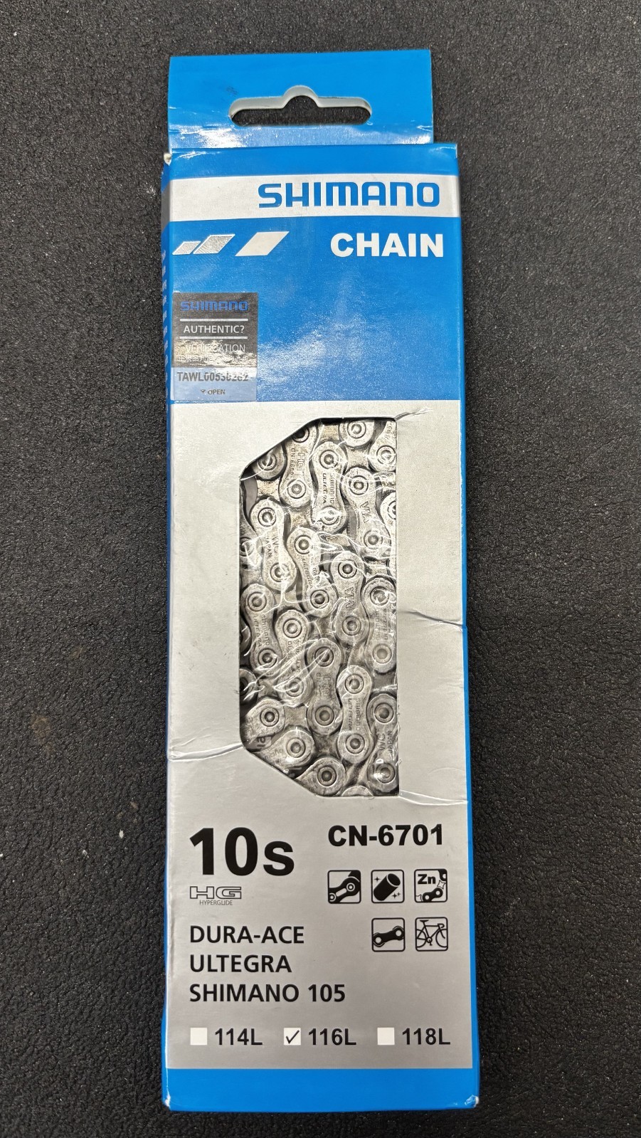Shimano Ultegra CS-6700 Cassette 10 Speed 11-28T w/ Shimano Chain CN-6600
