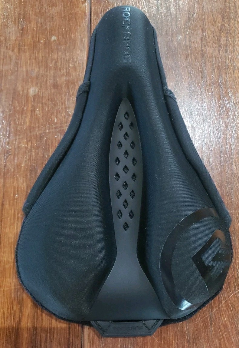 ROCKBROS Bike Seat Cover Breathable Silicone & Memory Foam Bicycle Saddle Cover