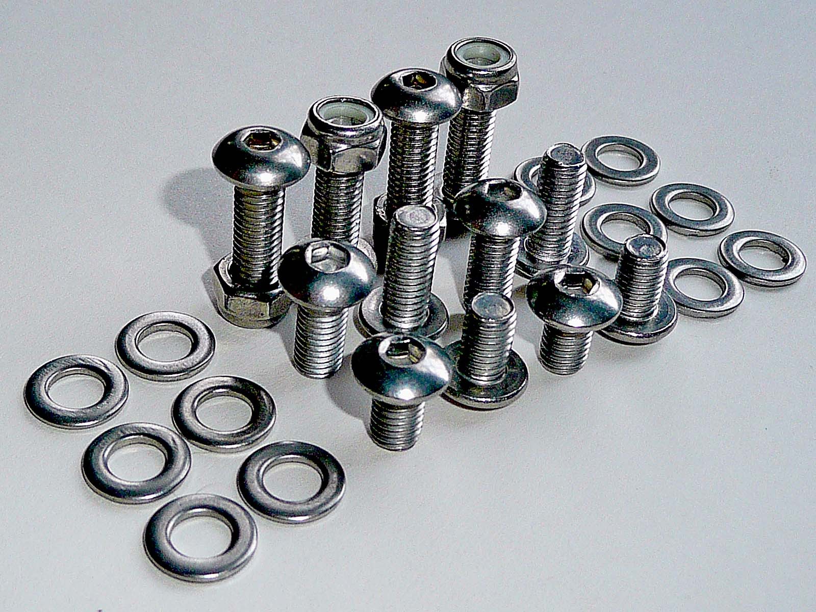 Bicycle Dress Up Screws – Fills Empty Holes In Bicycle Frame • No Rust Stainless
