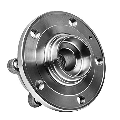 513253 (Rectangular 4-Hole Flange) Front Wheel Hub and Bearing Assembly